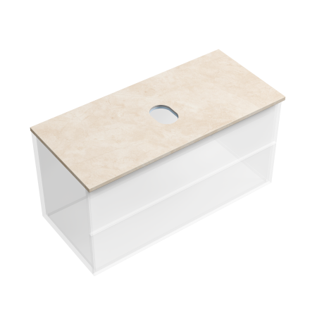 Столешница для ванной комнаты SANCOS  1000х460 ,  TT100A2